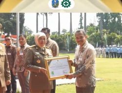 Perhutani KPH Bondowoso Raih Penghargaan K3 Dari Gubernur Jatim