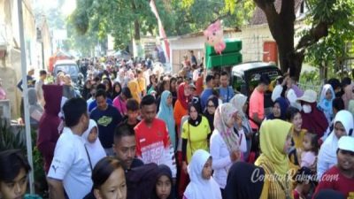Jalan Sehat Untuk Perubahan AMIN. NKI Kerahkan Pasukan, CO Capten AMIN Ucapkan Terima Kasih