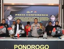 Polres Ponorogo Berhasil Meringkus Tersangka Pelaku Kasus Pembunuhan di Malam Tahun Baru