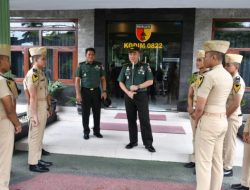 14 Taruna Taruni STTD Kunjungi Kodim 0822 Bondowoso