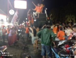 Antusias Masyarakat Situbondo Antusias Sambut Kemenangan Paslon 01