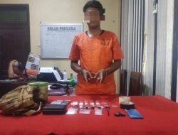 Polres Probolinggo Berhasil Bekuk Pengedar Sabu, Barang Bukti 4,28 Gram Diamankan