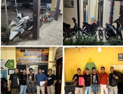 Maling Nekat Bernama Abu Asal Desa Jetis Diciduk Polisi, Terbukti Curi 7 Motor, Emas & Peralatan Tukang