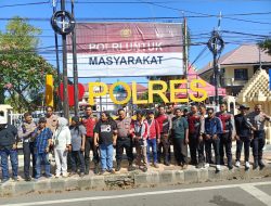 Puluhan Wartawan Desak Polres Situbondo Usut Tuntas Kekerasan Terhadap Jurnalis