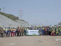 JPB, PT PP, dan Perhutani Gelar Penanaman Pohon di Lokasi Proyek Tol Probowangi